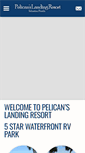 Mobile Screenshot of pelicanslandingresort.com